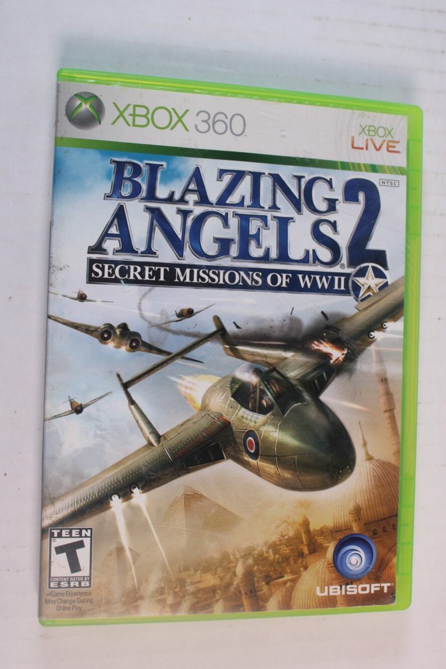 Blazing Angels 2: Secret Missions of WWII (Microsoft Xbox 360, 2007) Complete